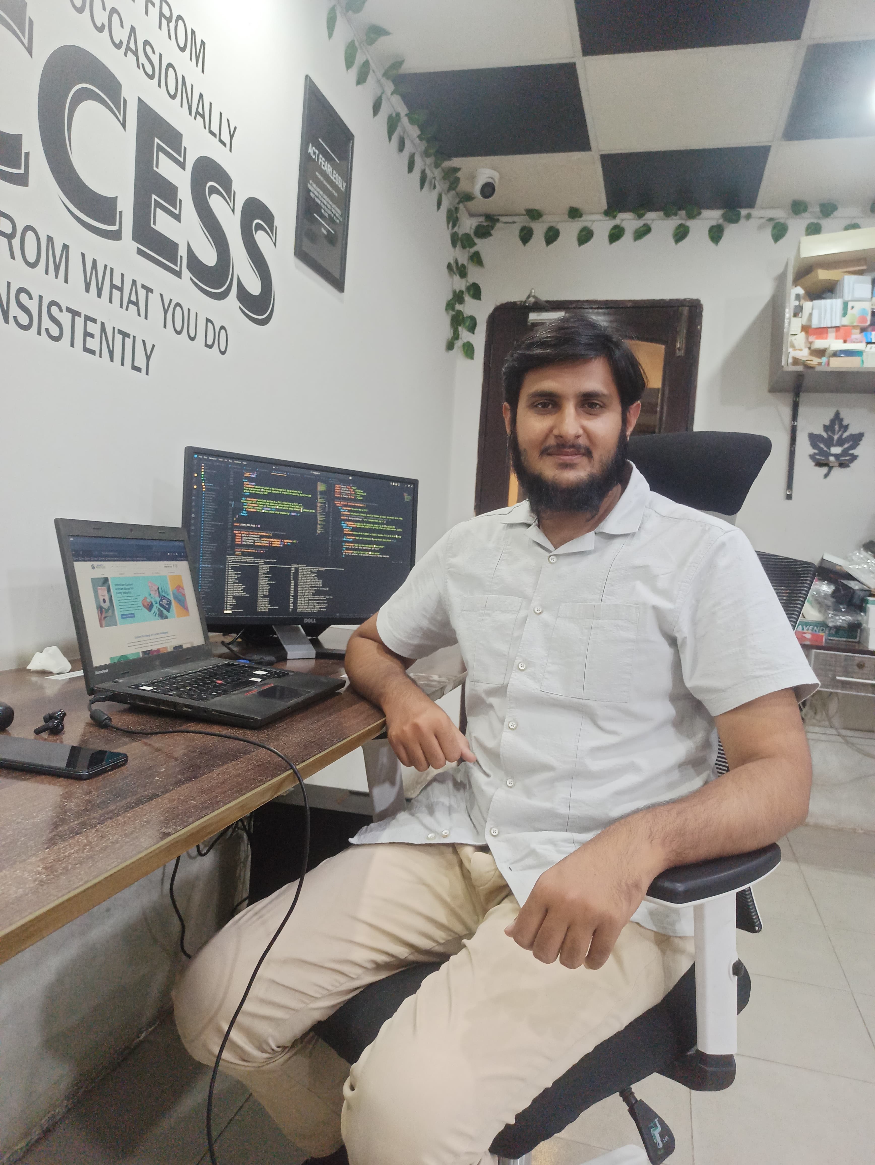 Grateful to start my journey as a Full Stack Developer at Intechsky Pvt. Ltd. — excited for the learning and growth ahead!