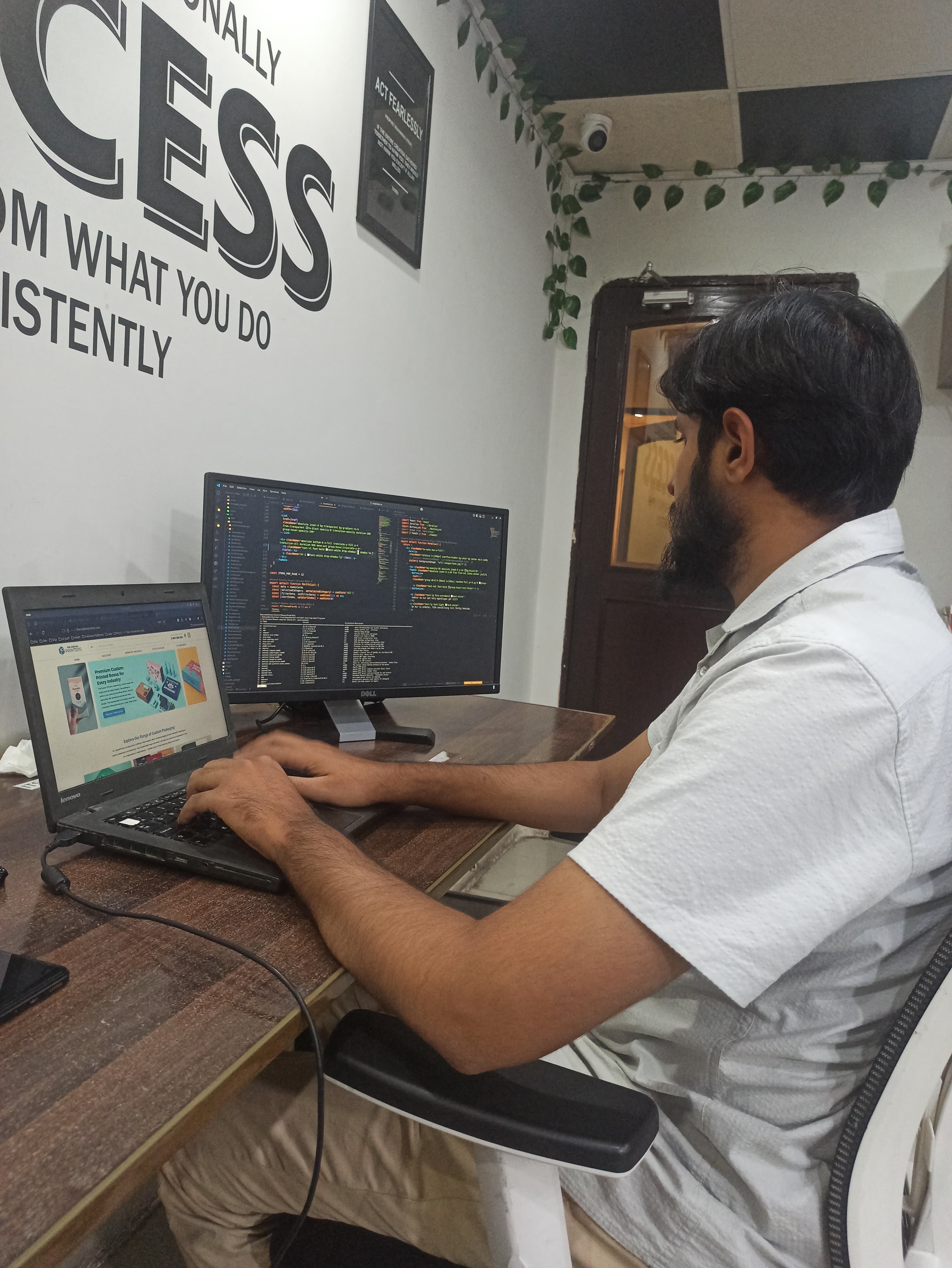 Focused on building secure, scalable, and efficient web solutions — turning ideas into real-world applications.